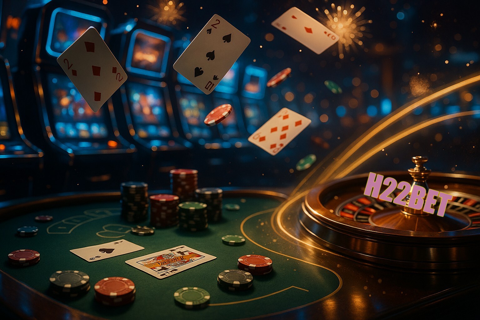 Jogos emocionantes no H22BET